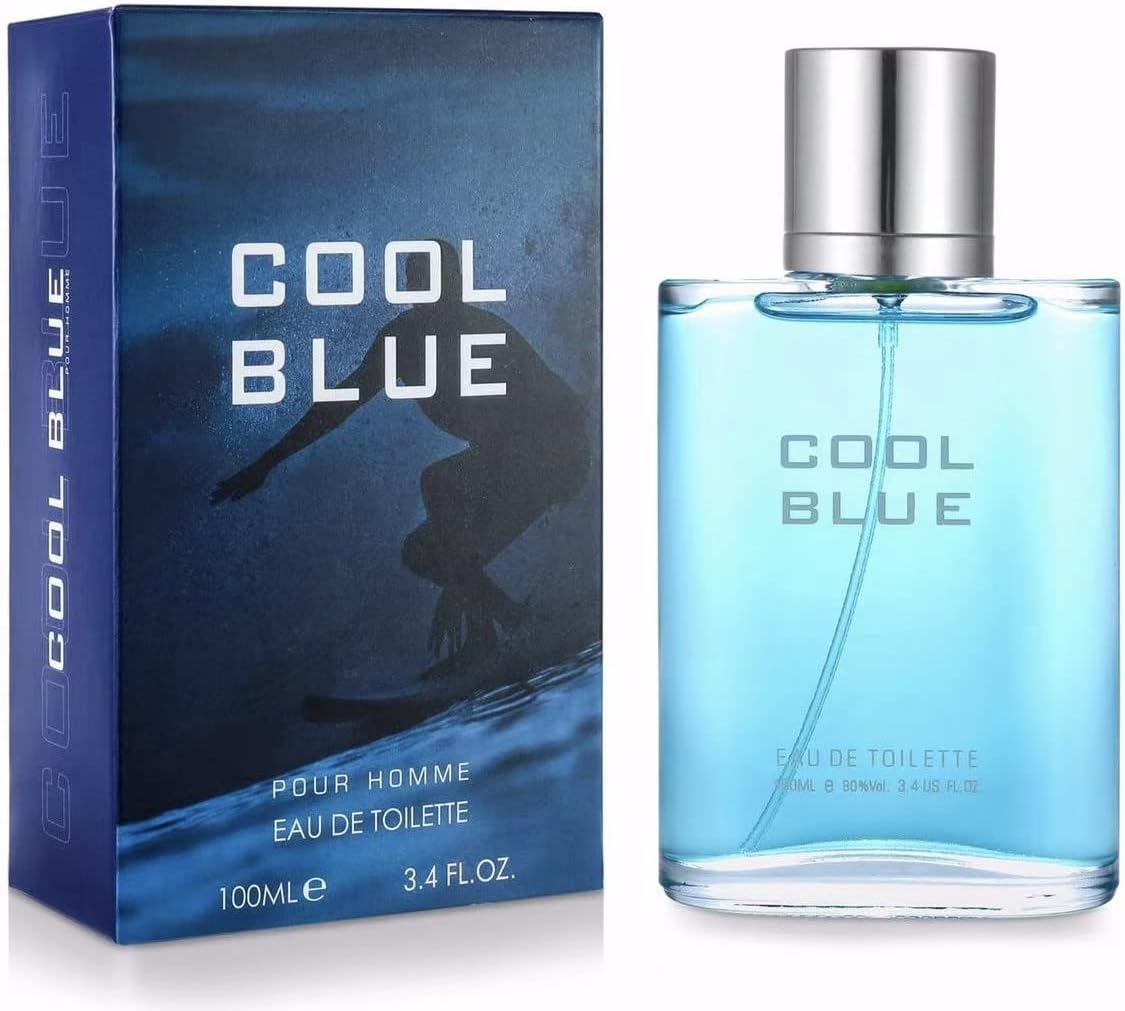 COOL BLUE POUR HOMME EAU DE TOILETTE FOR MEN 100ML – Glory Cosmetics