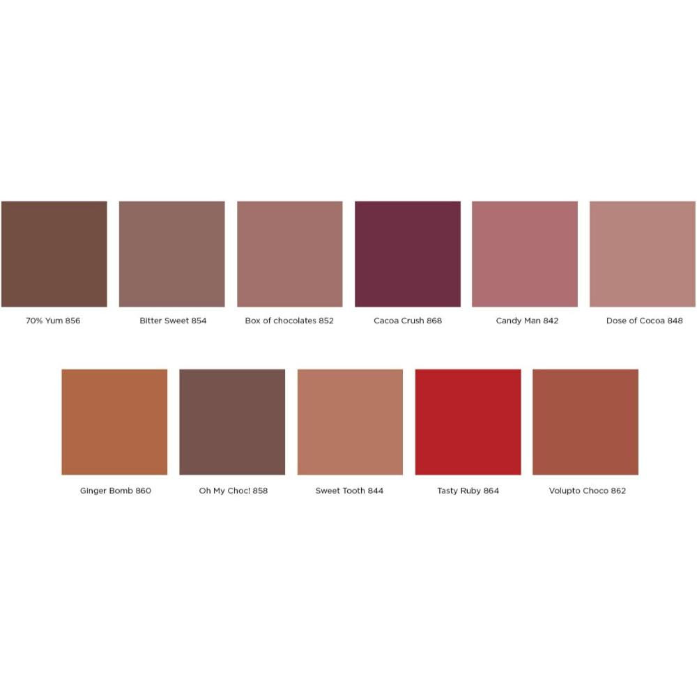 12 colours  L'Oreal Paris Les Chocolats Ultra Matte Liquid Lipstick 