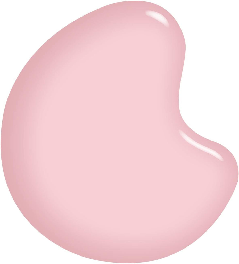 Swatch of Sally Hansen Complete Salon Manicure Nail Polish 182 Blush Against The World in soft baby pink colour with a glossy finish