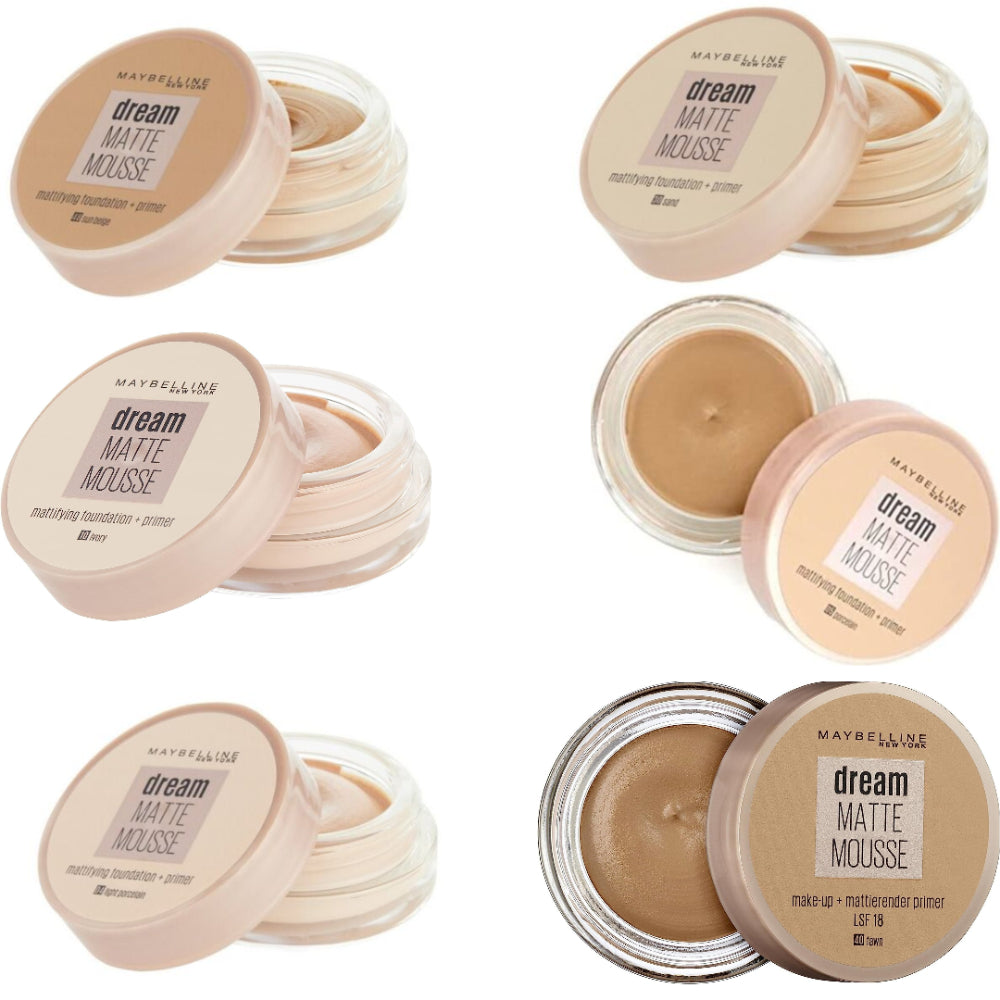 Maybelline Dream Matte Mousse Foundation - Choose Your Shade 7 ml