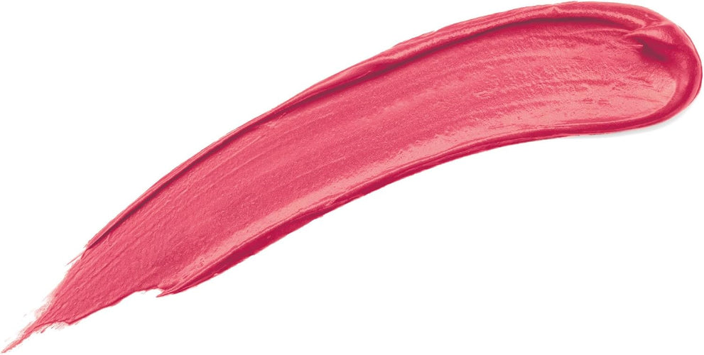 Swatch of Max Factor Colour Elixir Lipstick in 3 Berry showing vibrant berry-pink color and creamy satin finish