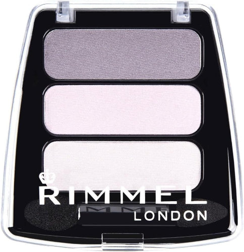 Rimmel London Colour Rush Trio Eyeshadow Palette 720 Dreamy with three complementary shades in compact case