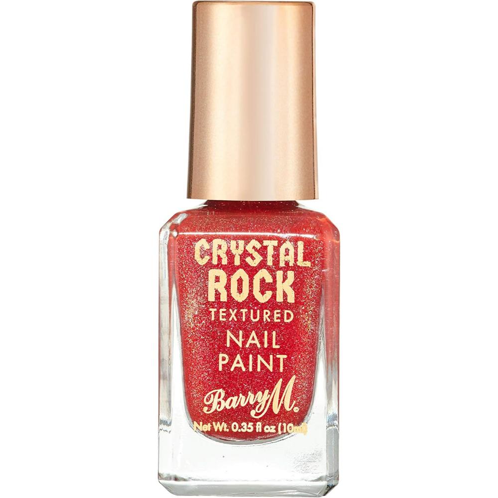 BARRY M CRYSTAL ROCK 10ML NAIL POLISH RED JASPER