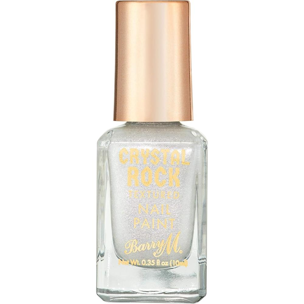BARRY M CRYSTAL ROCK 10ML NAIL POLISH WHITE MOONSTONE, 10ml