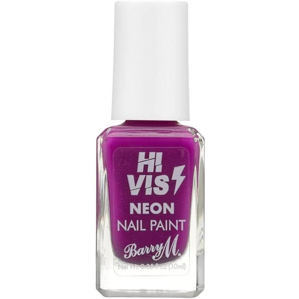 BARRY M HI VIS 10ML NAIL POLISH FEARLESS PURPLE