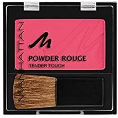 Manhattan Powder Rouge Tender Touch Blusher in 55H Pink Hunter with included brush