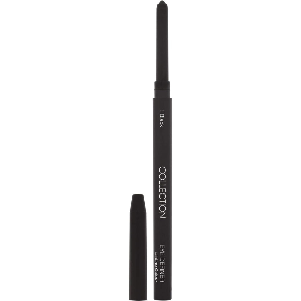 Collection Cosmetics Eye Definer, Soft and Blendable Eyeliner, Black open