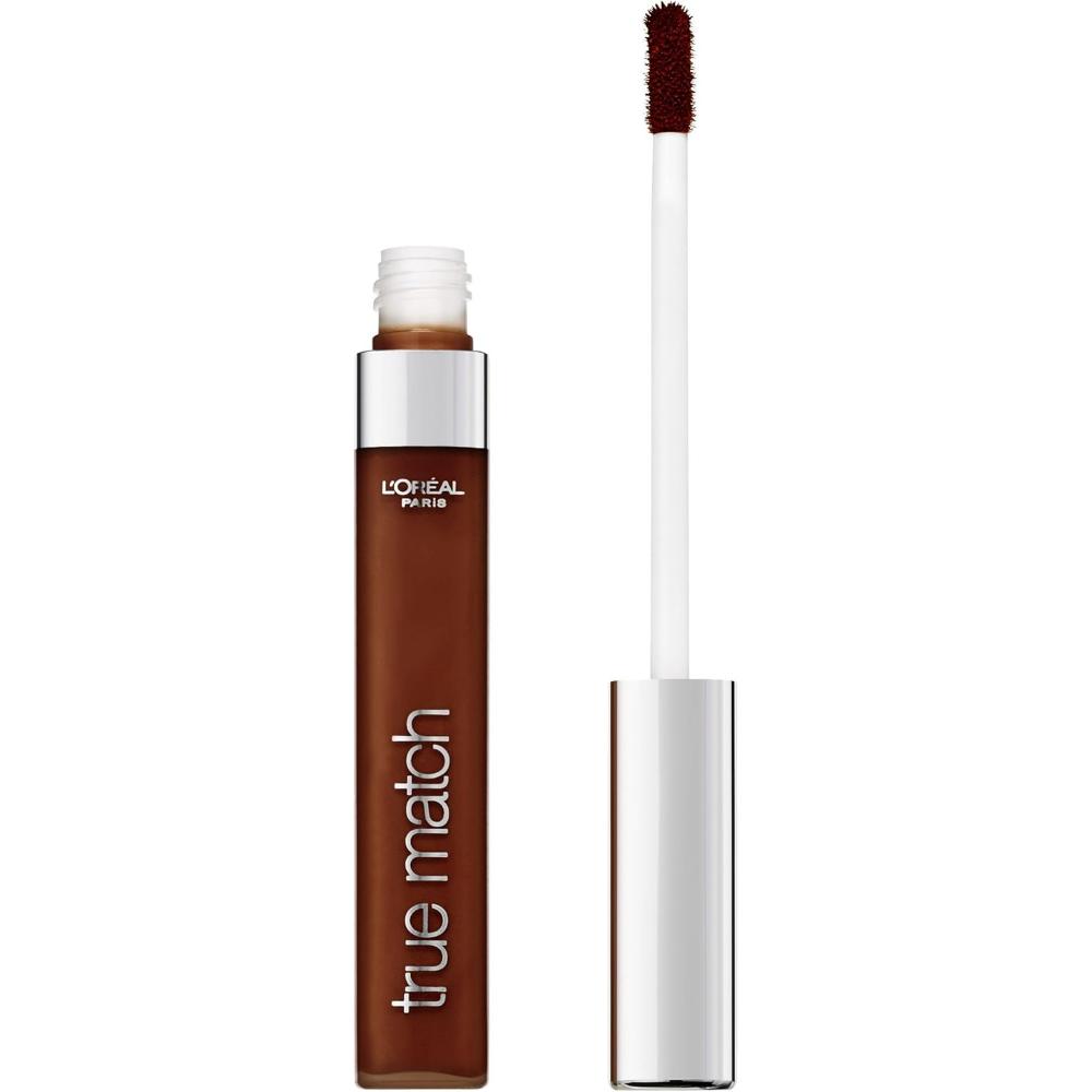 L'Oreal Paris True Match The One Concealer, 10N Cocoa applicator brush