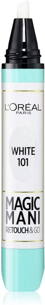 L'Oreal Paris Magic Mani Retouch & Go Nail Polish - 101 White