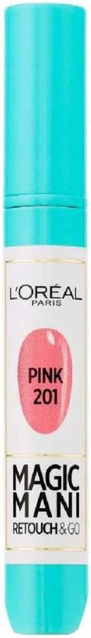 L'Oreal Paris Magic Mani Retouch & Go Nail Polish - 201 Pink