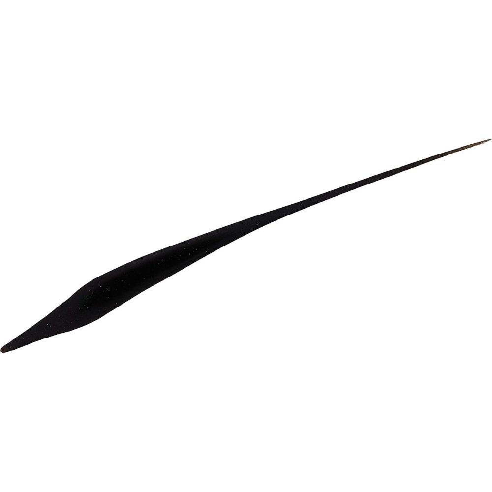 A thin, precise line of L'Oréal Paris No.1 Intense Black Perfect Slim Superliner Eyeliner demonstrating its ultra-fine precision