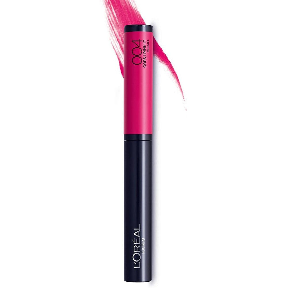L'Oreal Infallible Matte Max Lipstick, 004 Pink It Again
