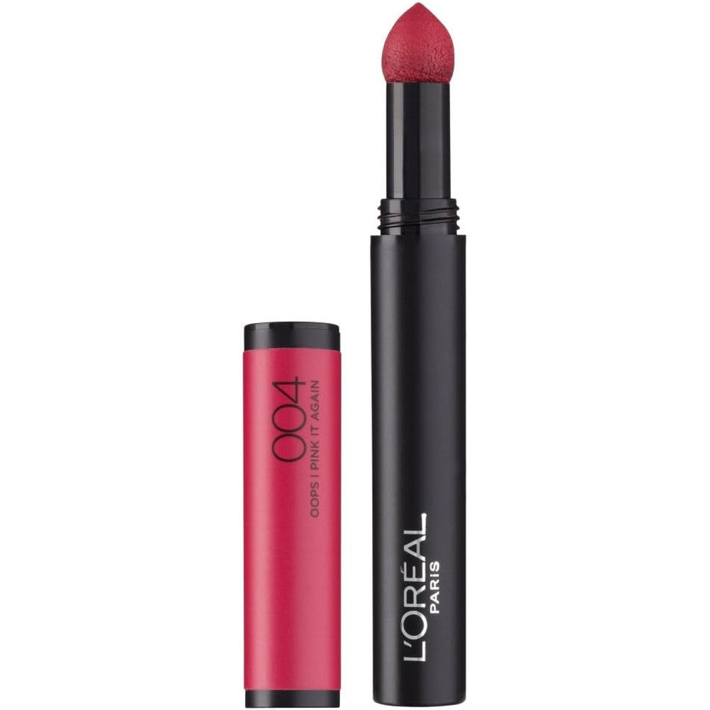 Loreal Infallible Matte Max Lipstick, 004 Pink It Again applicator