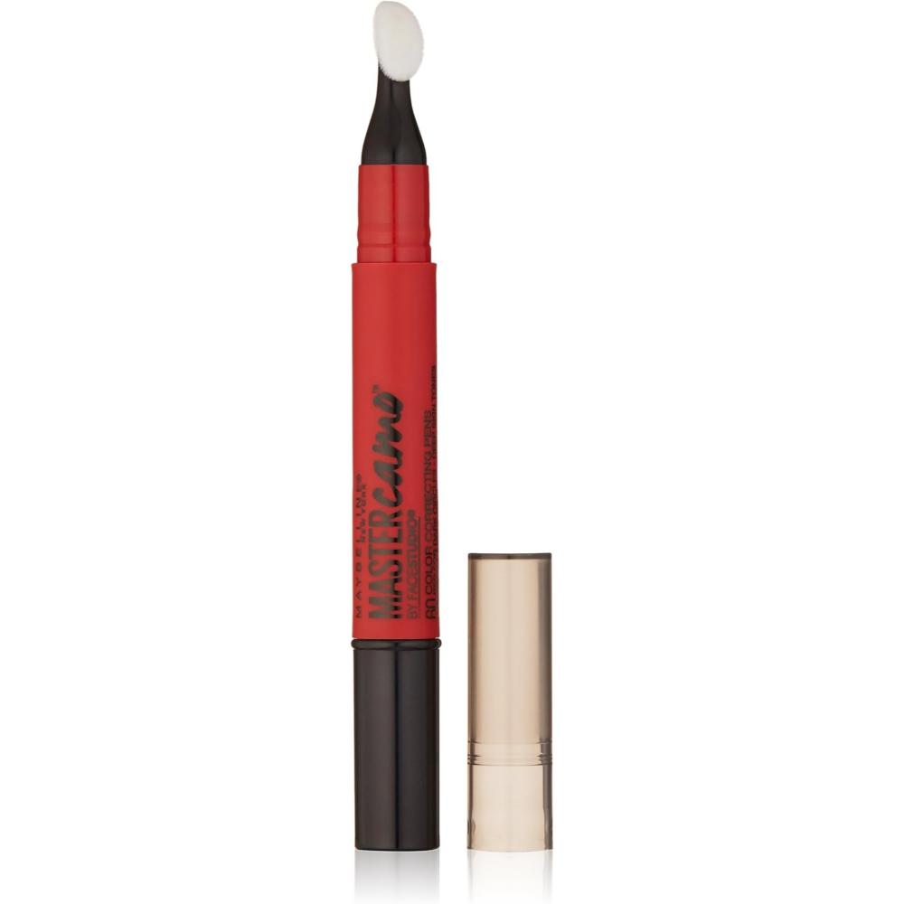 Maybelline Master Camo Color Correcting Pens 60 Red for dark circles with precise applicator, 1.5ml