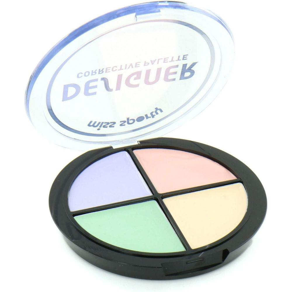 MISS SPORTY Designer Corrective Concealer Palette Camouflage 4 colours