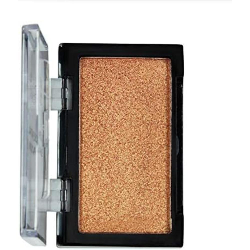 Open case of MUA Essential Shadow in Golden Honey with the deep bronze-gold shimmer shade