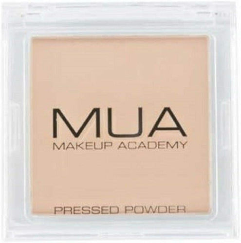 MUA Pressed Powder Shade 1 compact case with lightweight mattifying formula