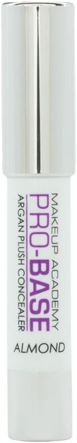 Closed MUA Pro Base Argan Plush Concealer Almond with silver cap