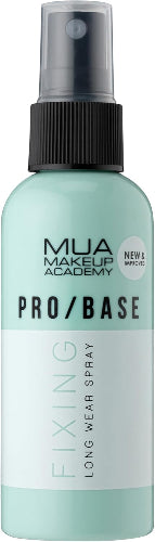 MUA Pro/Base Fixing Spray 70ml long wear makeup setting spray with black cap