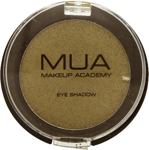 MUA Professional Pearl Eyeshadow Shade 29 Light Gold in compact pan with clear lid