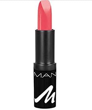 Manhattan Perfect Creamy & Care Lipstick 60C with a soft coral pink shade, housed in a sleek black tube