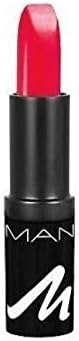 Manhattan Perfect Creamy & Care Lipstick 34M tube in vibrant cherry red shade with sleek black casing