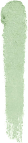 Green swatch stroke of Max Factor CC Stick, showing smooth texture and pigment for neutralising redness