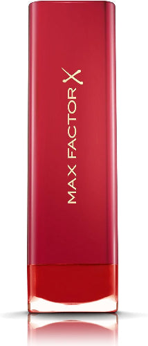 Max Factor Colour Elixir Lipstick 1 Ruby Red closed with bold red and gold casing