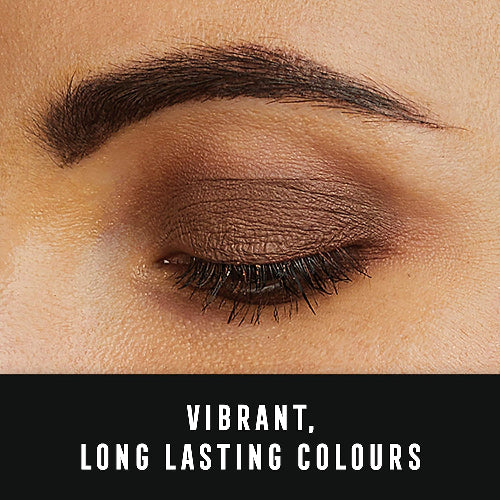 Eye close-up demonstrating the vibrant and long-lasting colours from Max Factor Eyeshadow Stick.