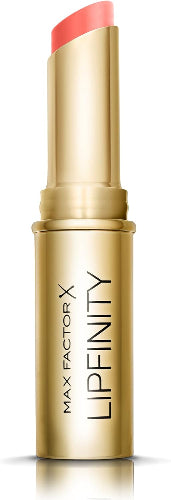 Max Factor Lipfinity Long Lasting Bullet Lipstick shade 25 Ever Sumptuous in luxurious gold twist-up tube packaging