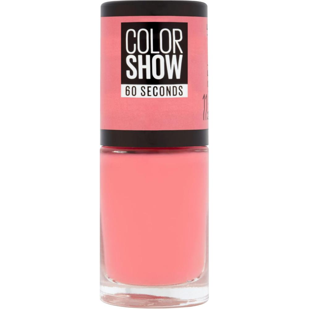 Maybelline Color Show Nail Polish 11 FromNYwithLove in a coral pink bottle