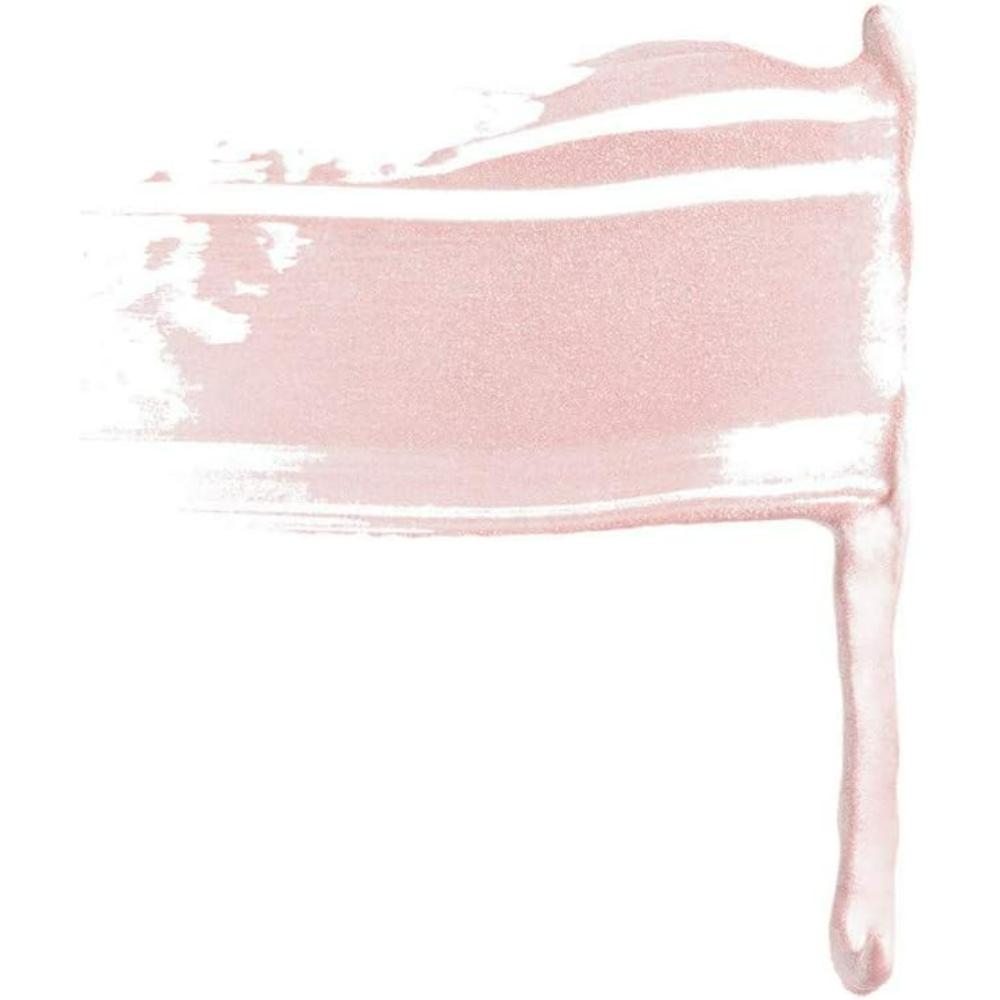 Swatch of Maybelline Master Strobing Liquid in Light Iridescent, showing the shimmer and illuminating effect.