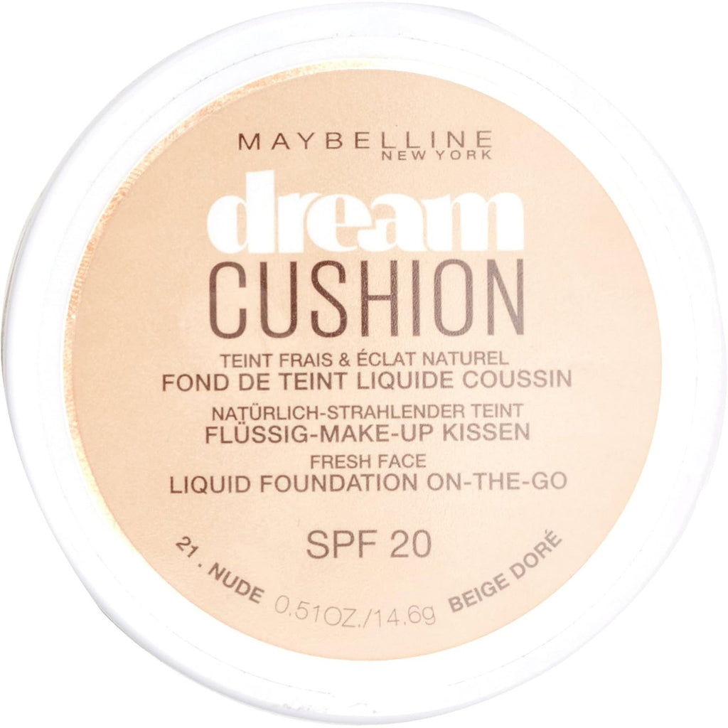 Maybelline Dream Cushion Liquid Foundation 21 Nude 