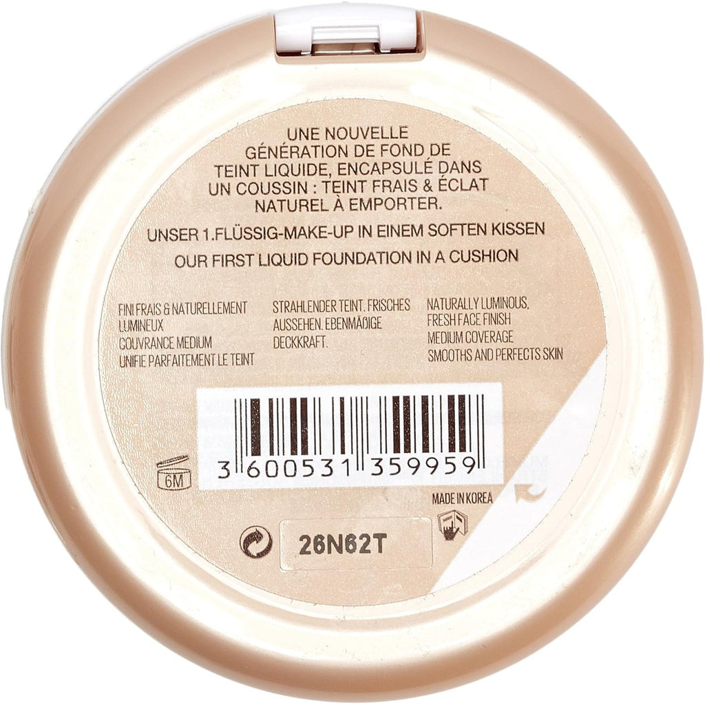 Maybelline Dream Cushion Liquid Foundation 21 Nude back side