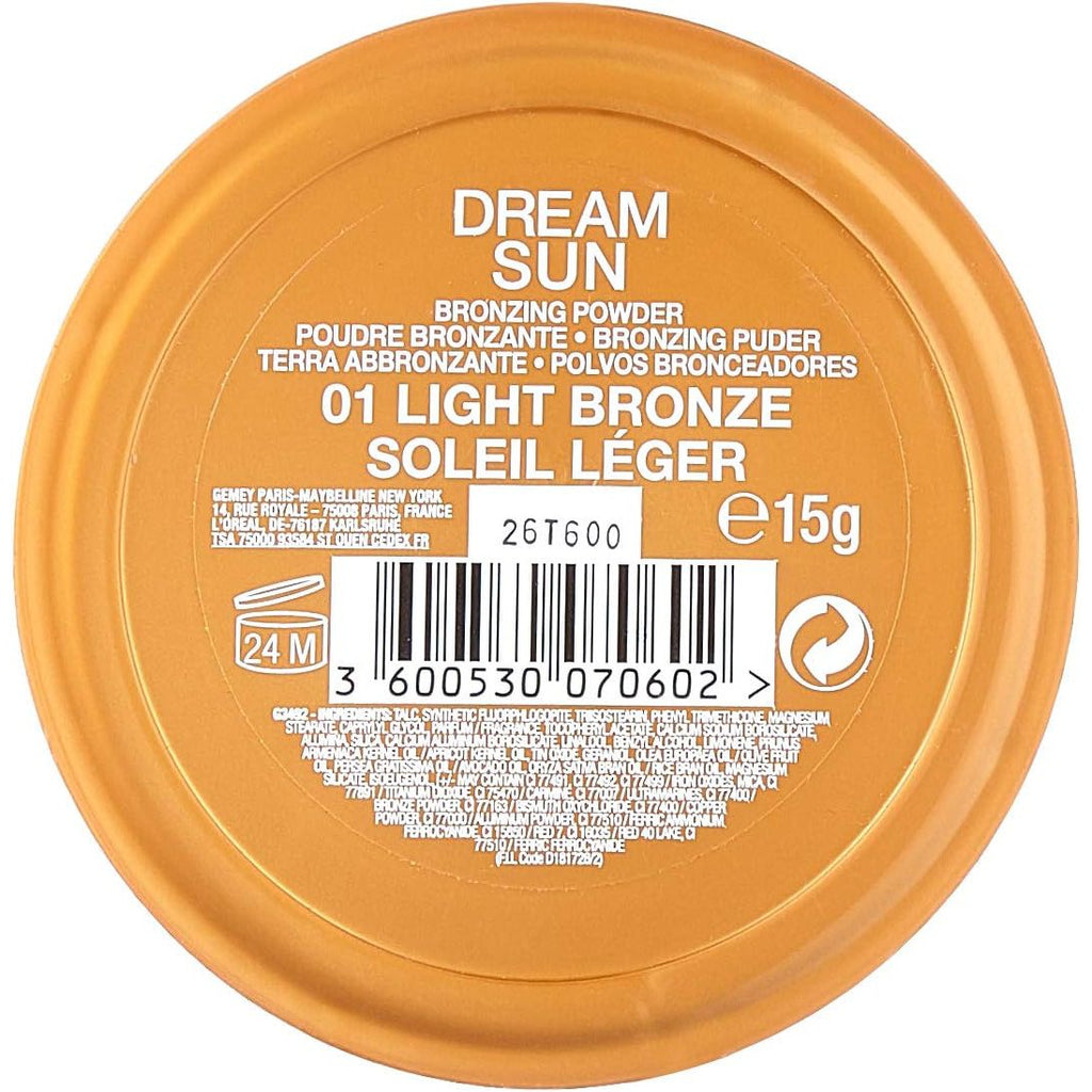 Maybelline Dream Terra Sun Bronzing Powder  01 Light Bronze 16 g
