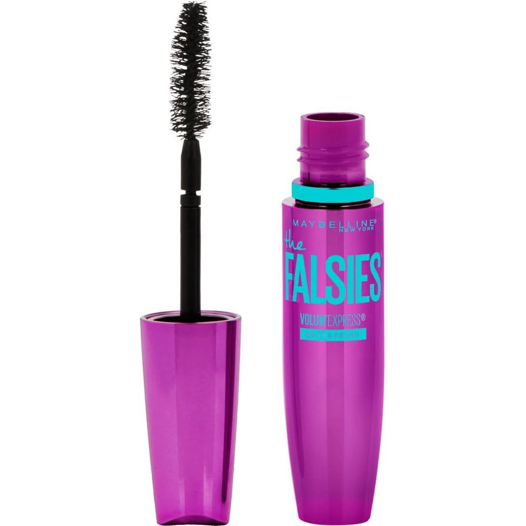 Maybelline The Falsies Mascara Waterproof, Very Black open