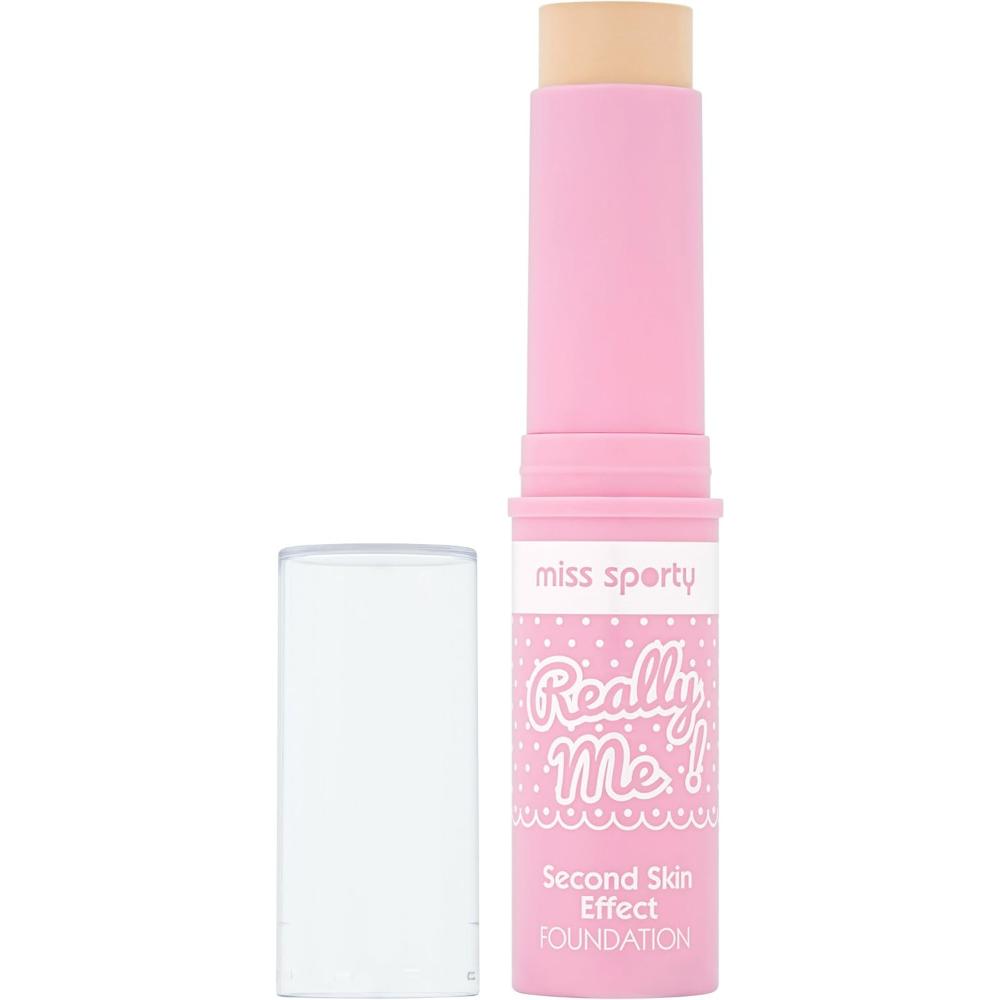 Miss Sporty Really Me Second Skin Effect Foundation, 7 g, Ivory open