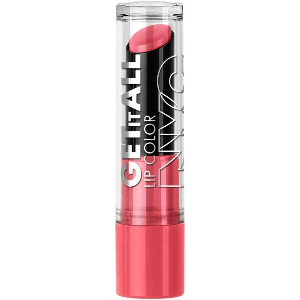 NYC Get It All Matte Lipstick - 600 Terrificoral pink shade