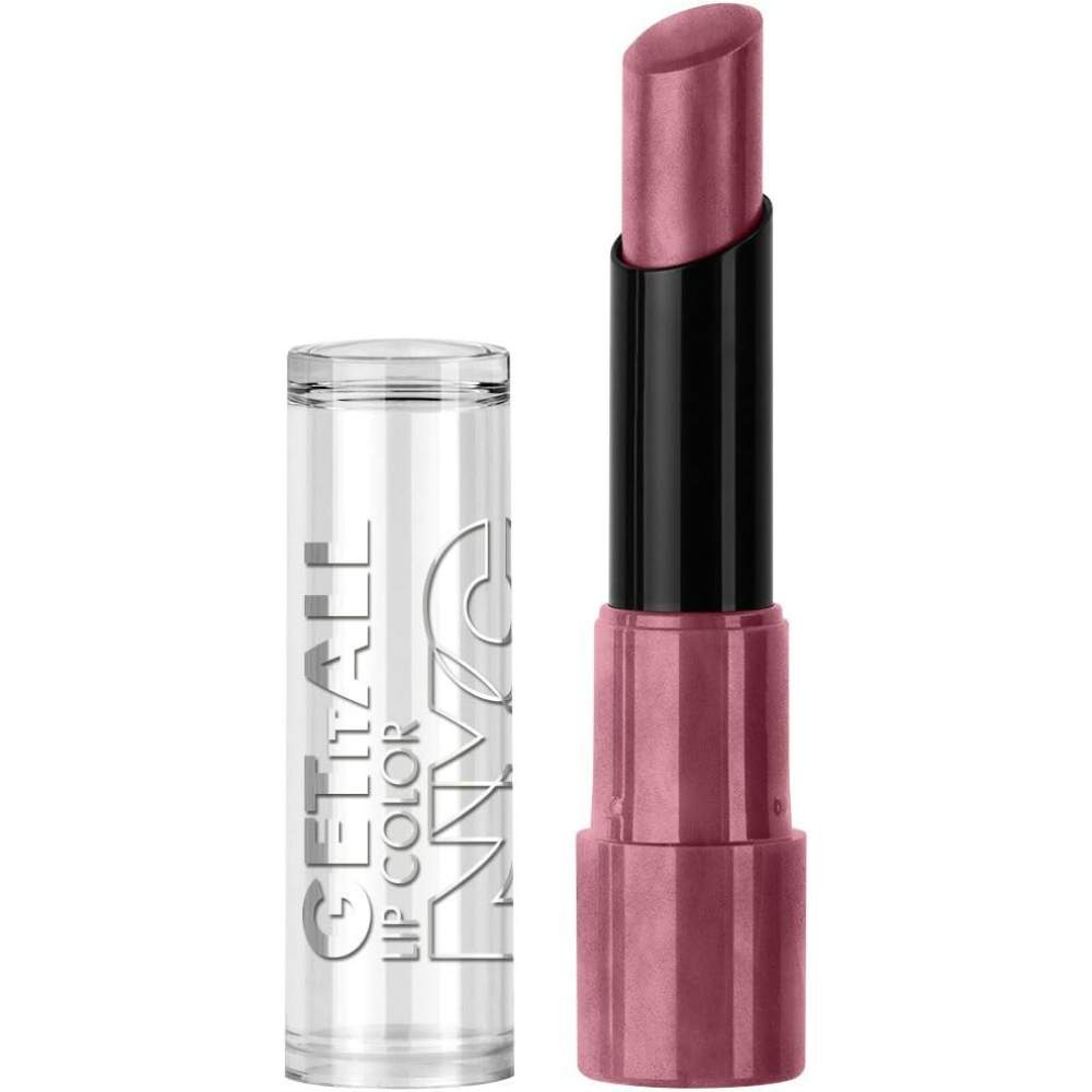 NYC Get It All Matte Lipstick - COPPERific pink colour lipstick shade