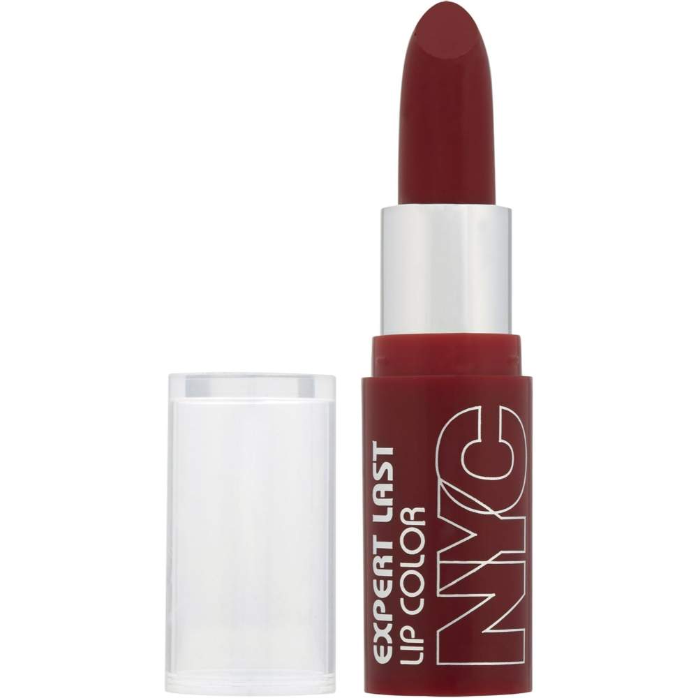 NYC Show Time Expert Last Matte Lip Color - 432 Red Rapture shocking red colour lipstick