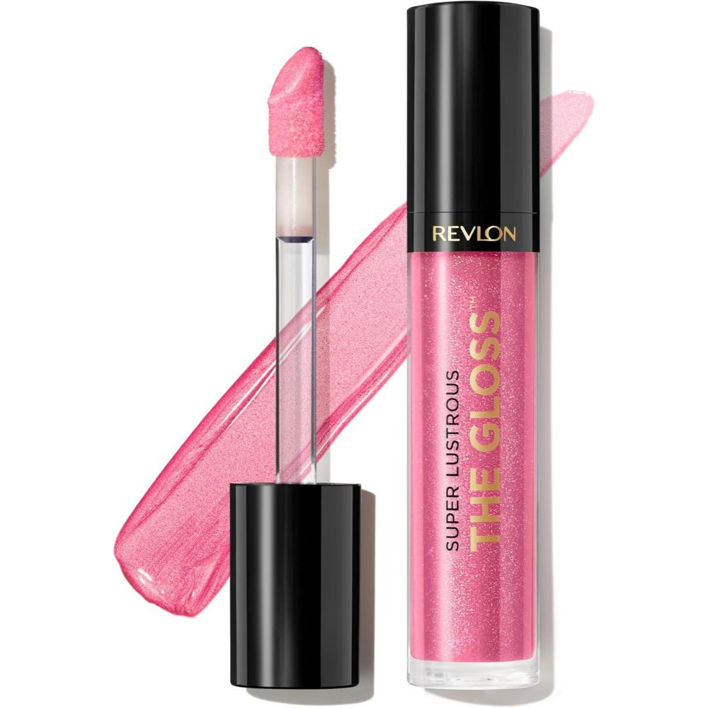 Revlon Super Lustrous Lipgloss – Lip Gloss 210 Pinkissimo, 3.8ml