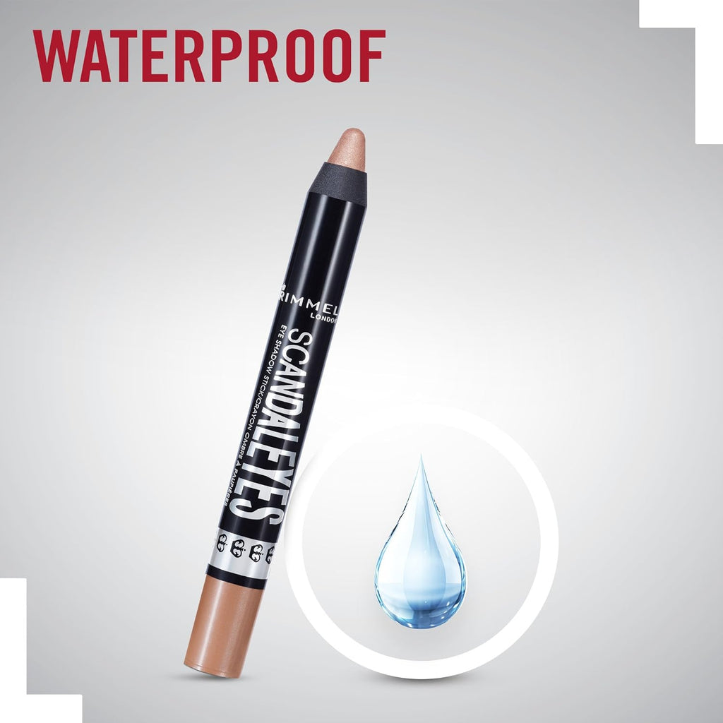 Rimmel Scandaleyes Shadow Stick 002 Bulletproof Beige waterproof longwear crayon