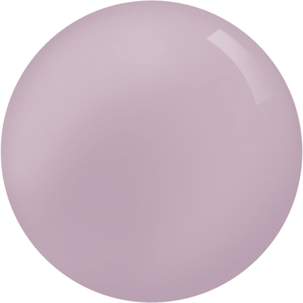 Swatch of Rimmel 60 Seconds Nail Polish 498 Rain Rain Go Away pastel lavender shade with glossy finish