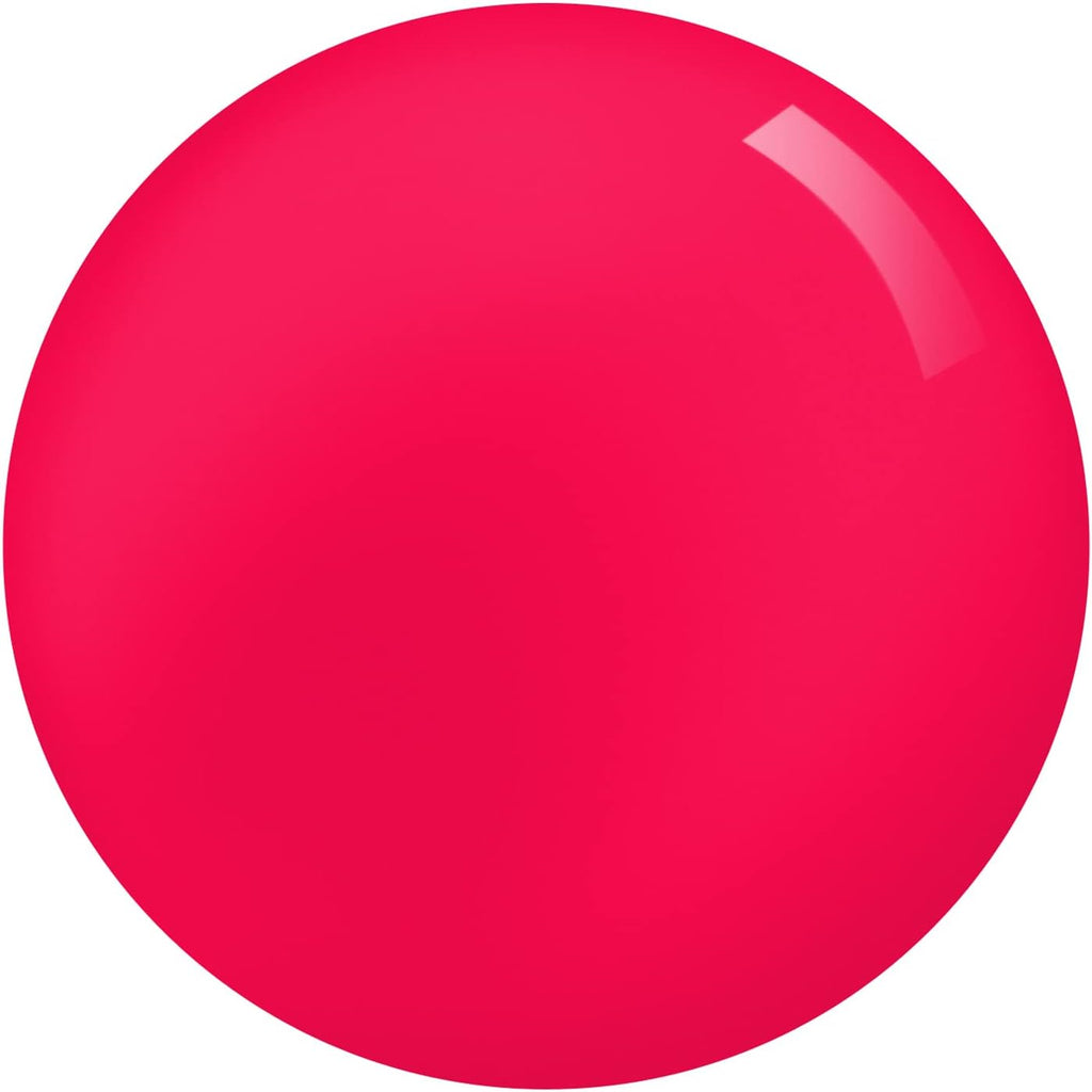 Swatch of Rimmel 60 Seconds Super Shine Nail Polish shade 430 Coralicious, glossy coral pink finish