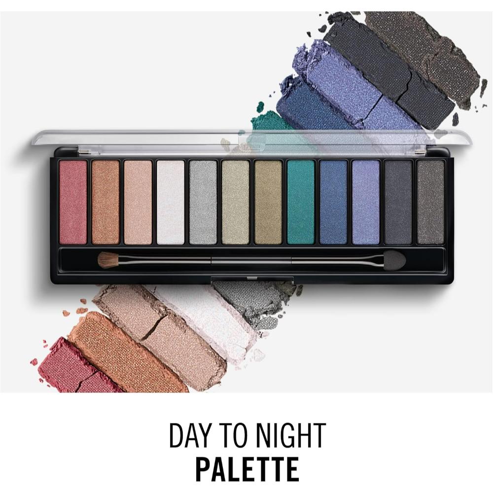 Rimmel Magnif'Eyes Wow Edition palette with the tagline "Day to Night Palette."