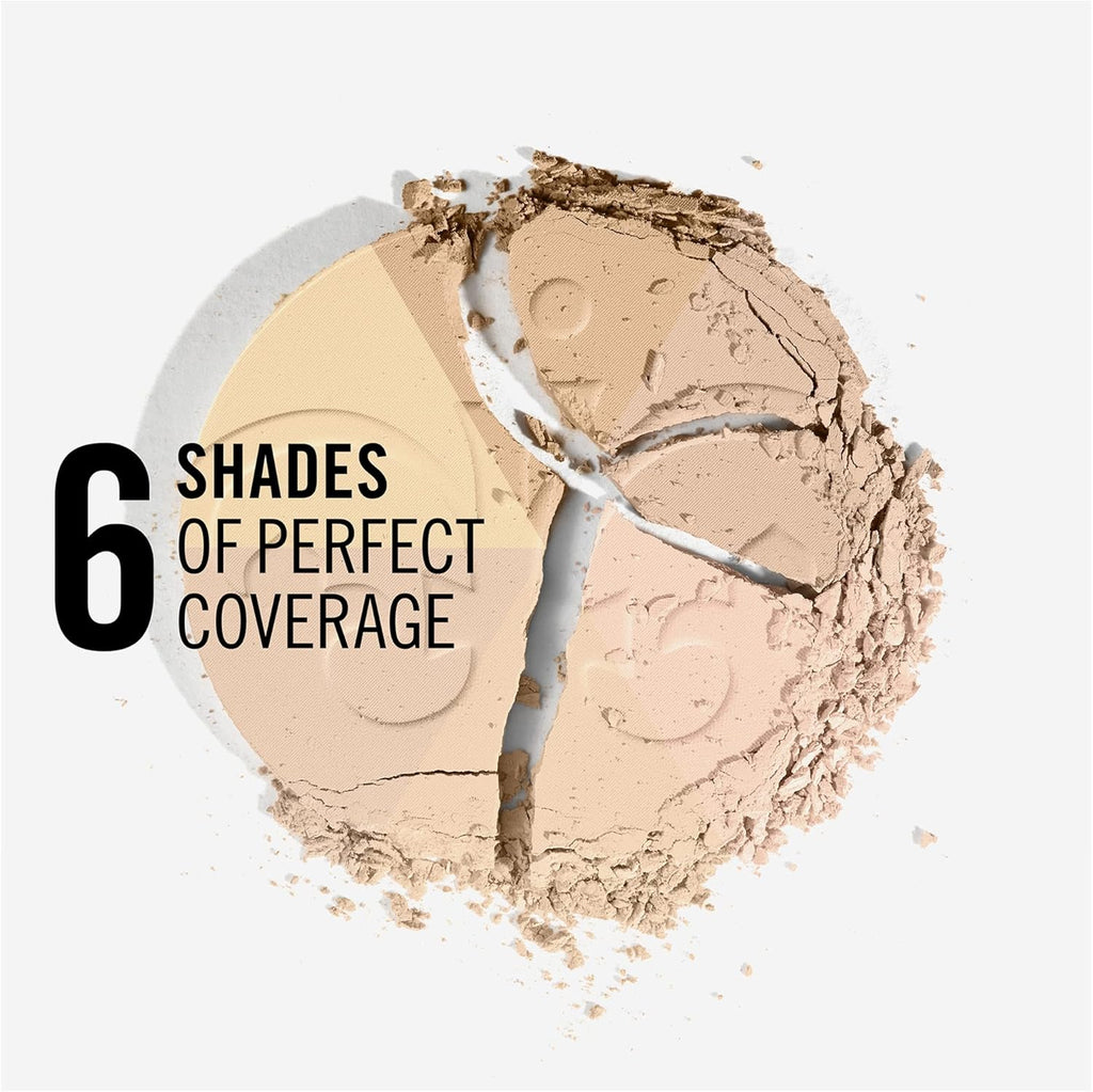 Crushed powder image showing Rimmel Stay Matte range including 002 Pink Blossom for multiple coverage options