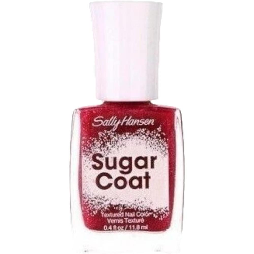 SALLY HANSEN SUGAR COAT TEXTURED NAIL COLOR #230 PINK SPRINKLE