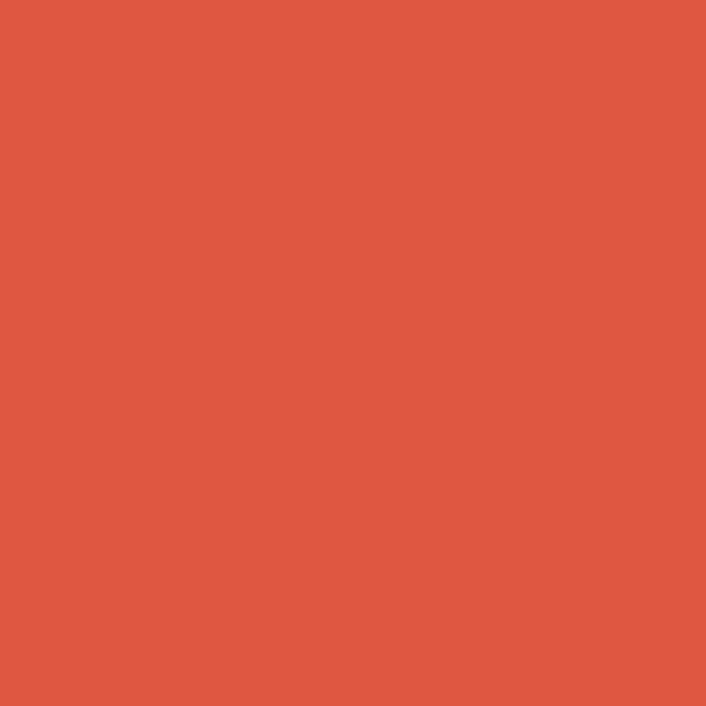 Flat colour block swatch of Sally Hansen Insta-Dri 356 Beach You To It, emphasising the vivid coral-orange tone in a smooth glossy finish