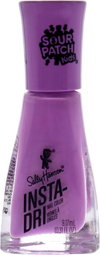 Sally Hansen Insta-Dri Sour Patch Kids 751 R.I.P Purple nail polish in a bold deep violet shade, quick-dry formula 9.17ml bottle