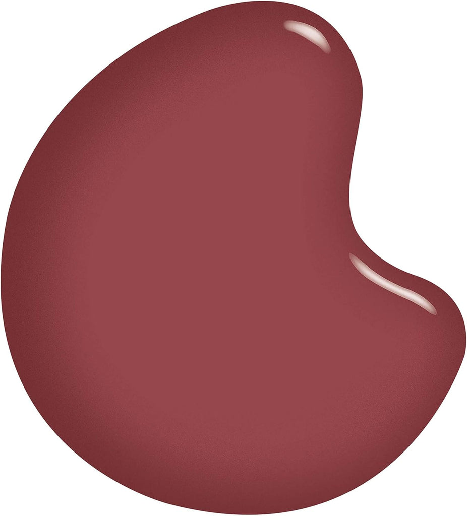 Close-up polish swatch of Sally Hansen Complete Salon Manicure 331 Enchante, a rich deep rose pink tone